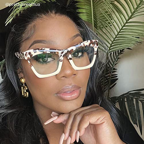 Sienna Light Tortoise Women's Non-Prescription Eyeglasses