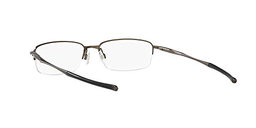 Oakley Clubface Rectangular Eyeglass Frames, Pewter, 54mm