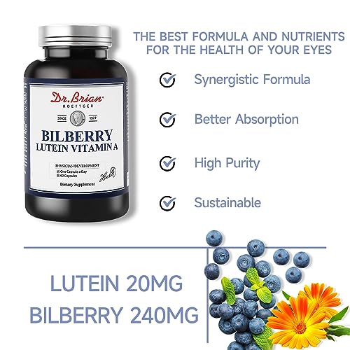 Lutein + Bilberry Eye Health Supplement