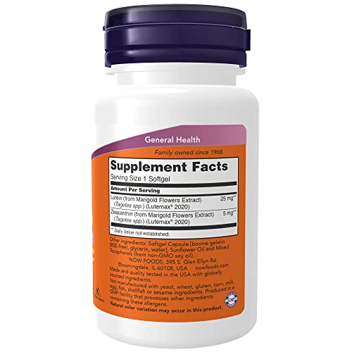 Lutein & Zeaxanthin for Eye Health, 60 Softgels