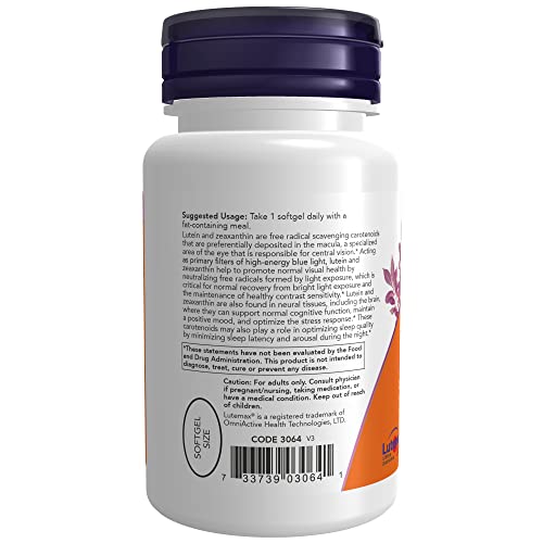 Lutein & Zeaxanthin for Eye Health, 60 Softgels