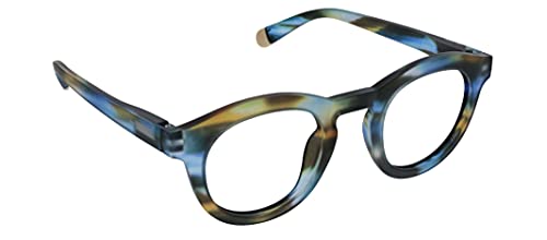 Women's Round Blue Light Blocking Reading Glasses