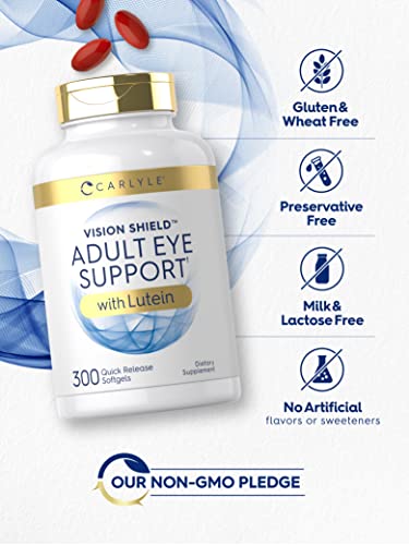 Carlyle Eye Support Capsules | 300ct | Non-GMO
