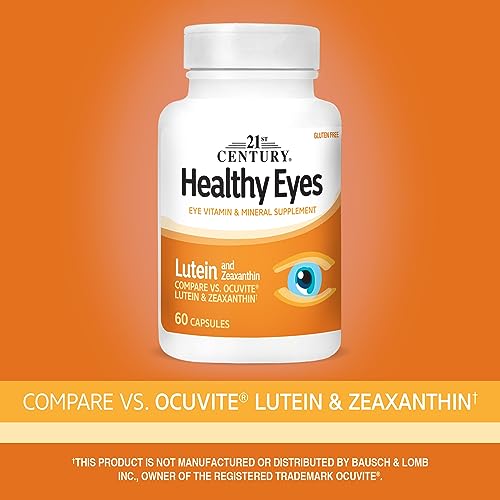 Healthy Eyes Capsules with Lutein and Zeaxanthin (60 ct)