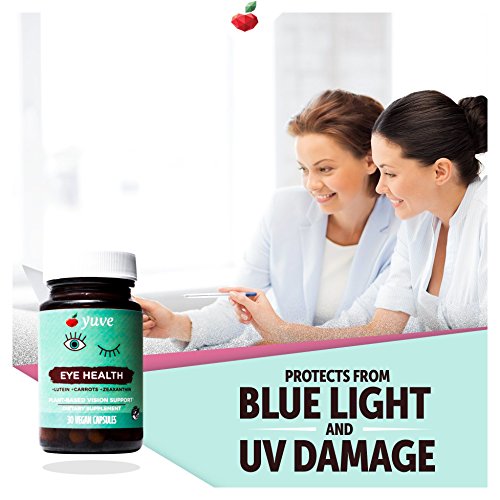 Natural Lutein & Zeaxanthin Eye Supplement Capsules