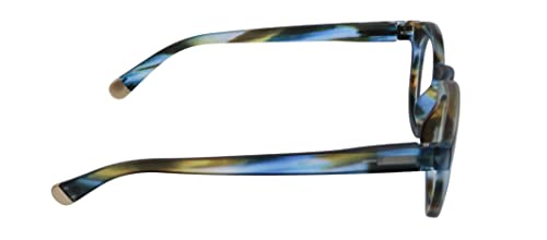 Women's Round Blue Light Blocking Reading Glasses