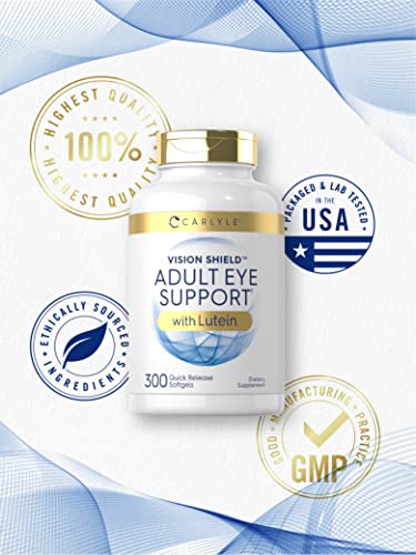 Carlyle Eye Support Capsules | 300ct | Non-GMO