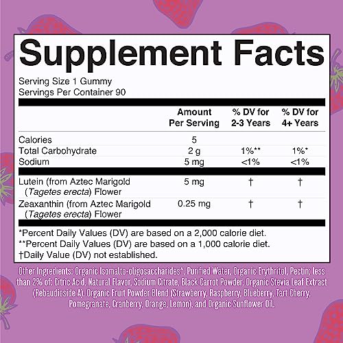 Organic Eye Gummies for Adults & Kids | Supplements