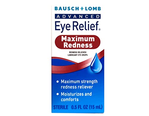 Bausch and Lomb redness relief drops (3 pack)