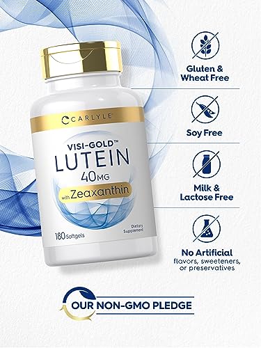 Eye Health Supplement 180 Softgels Lutein Zeaxanthin