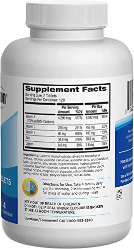 PreserVision AREDS 240ct Vitamin & Mineral Tablets