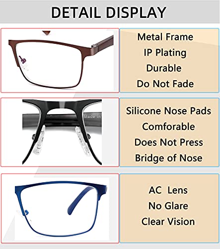 Stylish Blue Light Blocking Glasses for Men