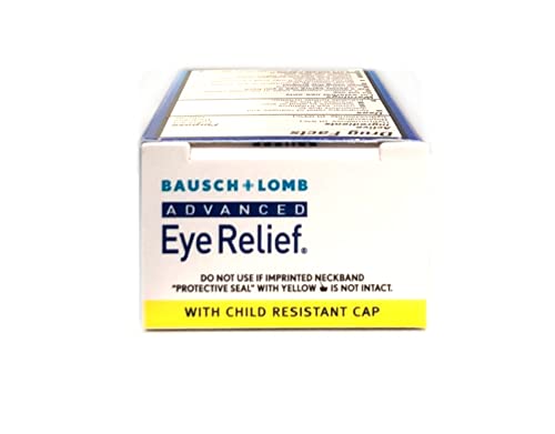 Bausch and Lomb redness relief drops (3 pack)