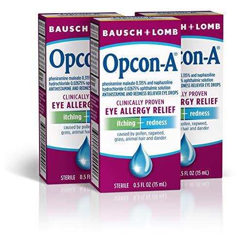Bausch & Lomb Allergy Eye Drops (3-pack)