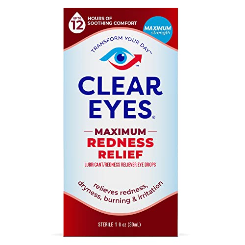 Clear Eyes Redness Relief Eye Drops - 1 oz