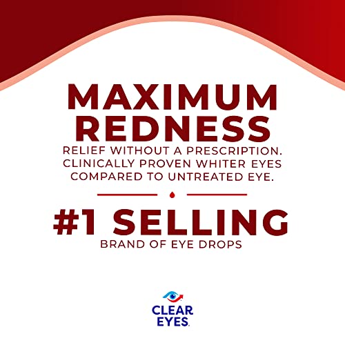 Clear Eyes Redness Relief Eye Drops - 1 oz