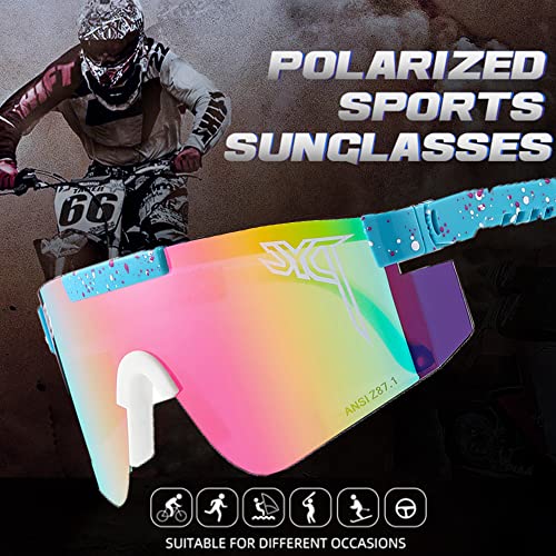 PYC JYQ Polarized Sports Sunglasses UV400 Protection