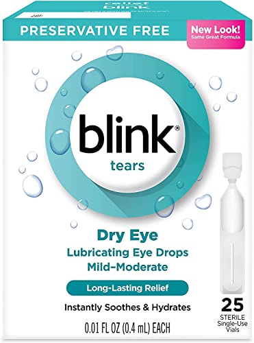 Blink Tears Lubricating Eye Drops - 4-Pack