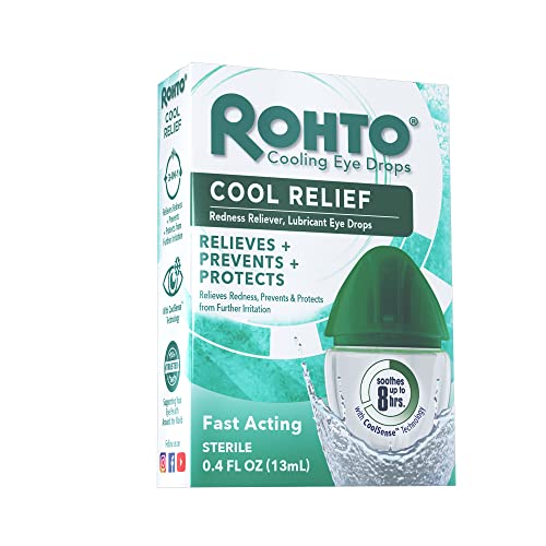 Rohto Cool Redness Relief Eye Drops - Pack of 3