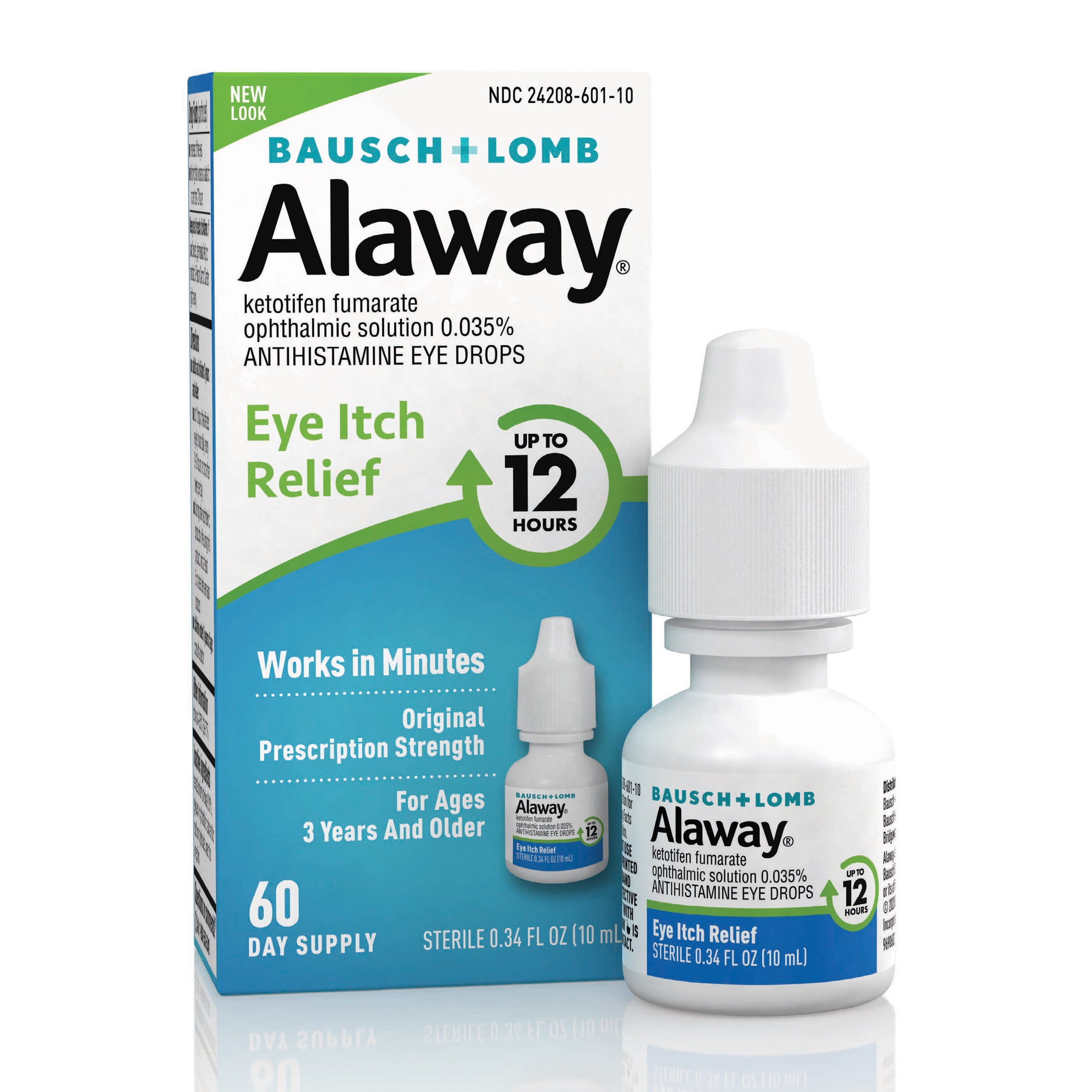 Alaway Allergy Eye Itch Relief Drops - 2 Pack