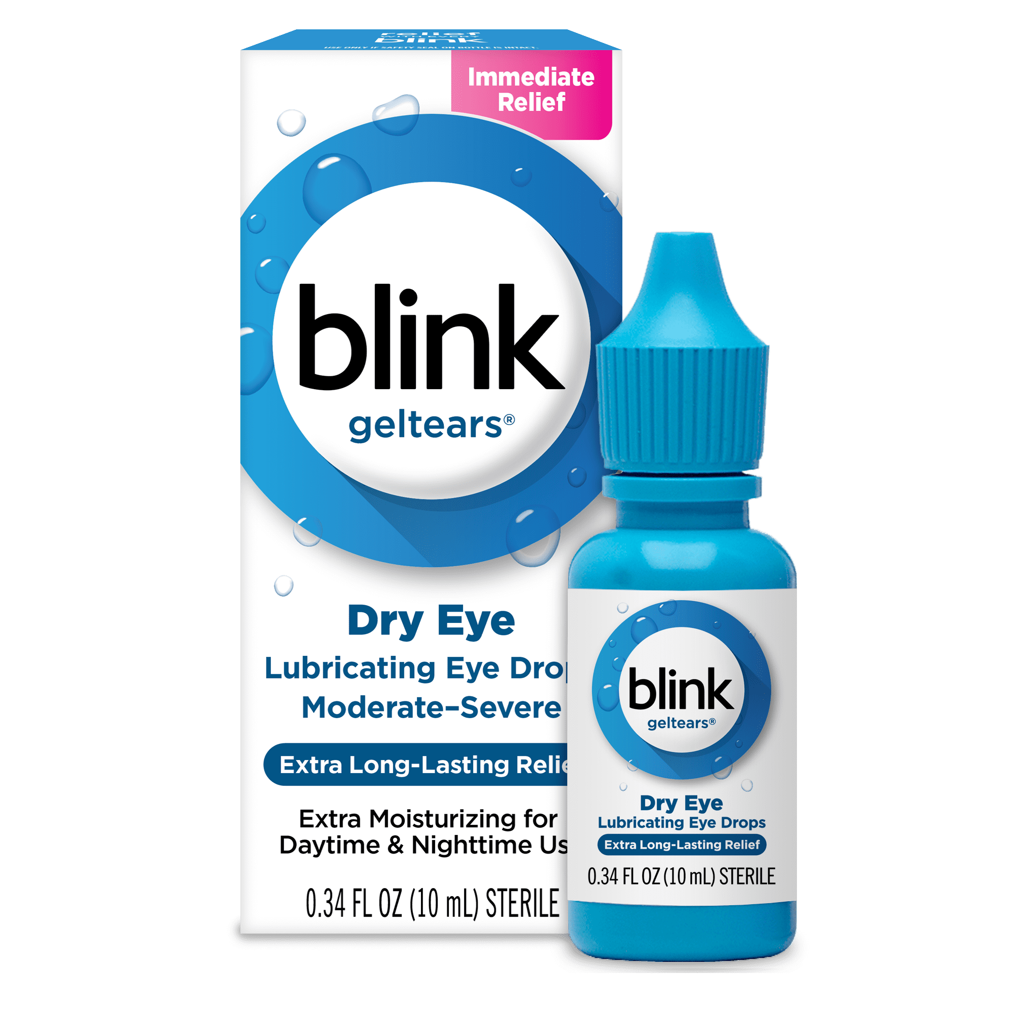 6 Pack blink Gel Tears Eye Drops