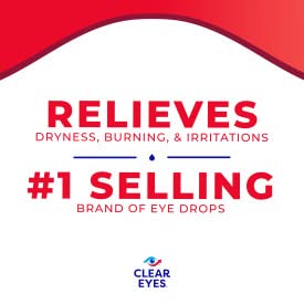 Clear Eyes Redness Relief Eye Drops (6-Pack)
