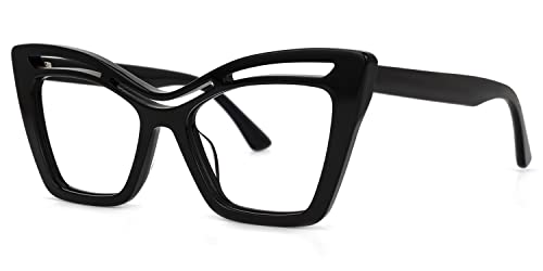Trendy Zeelool Women's Cat Eye Glasses Frame