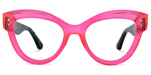 Pink Cat Eye Glasses for Women - Zeelool