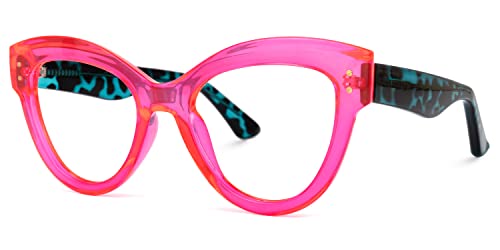 Pink Cat Eye Glasses for Women - Zeelool