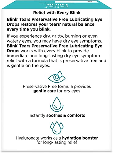 Blink Tears Eye Drops - Mild-Moderate Dry Eye