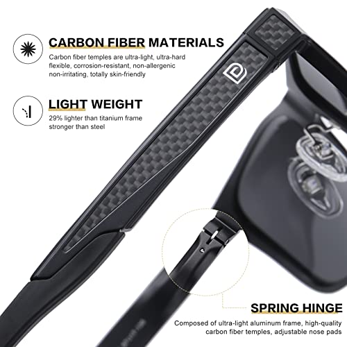 Men's Polarized Vintage Sunglasses with UV Protection