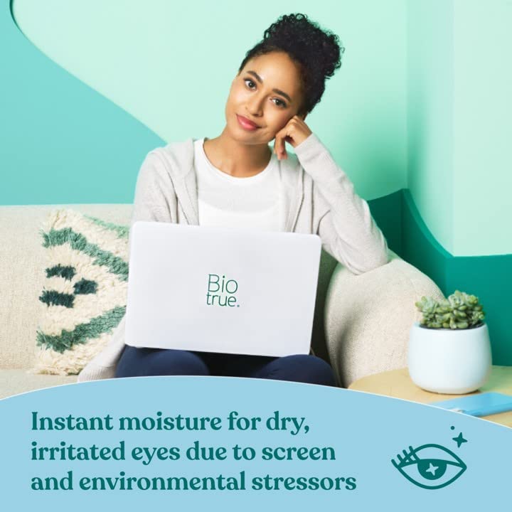 Biotrue Eye Drops for Dry, Irritated Eyes (8 words)