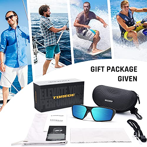 TOREGE Sports Sunglasses - Polarized & Durable