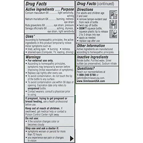 Similasan Computer Eye Relief Drops (0.33 oz)