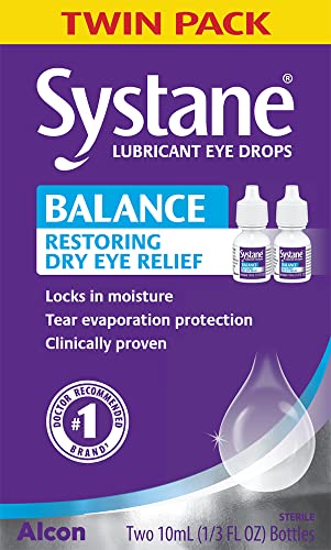 Systane Balance Restorative Eye Drops Twin Pack