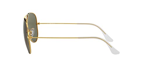 Golden Ray-Ban Aviator with Polarized Lenses