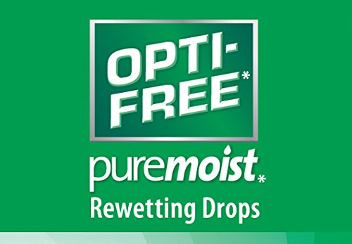 Opti-Free Puremoist Rewetting Drops, 12-mL
