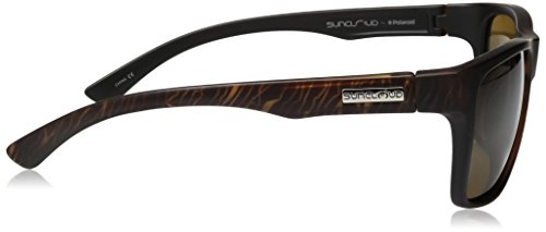 Suncloud Rambler Sunglasses, Blackened Tortoise/Polarized Brown, One Size