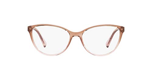 AX3053 Women's Square Eyeglass Frames - Transparent Tundra/Rose