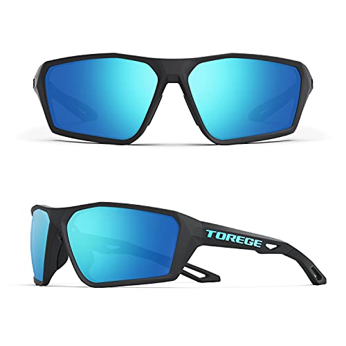 TOREGE Sports Sunglasses - Polarized & Durable