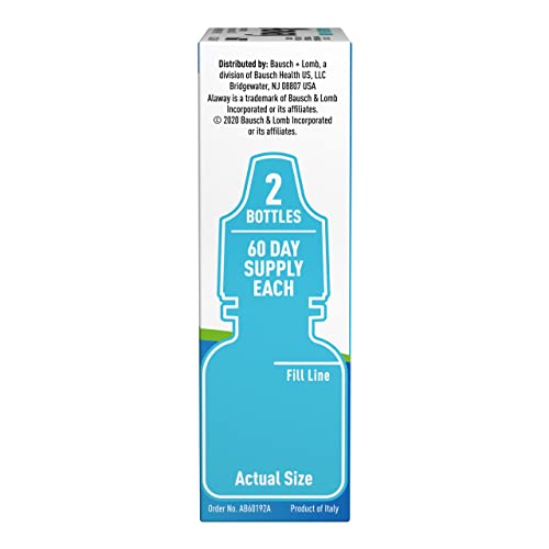 Alaway Allergy Eye Itch Relief Drops - 2 Pack