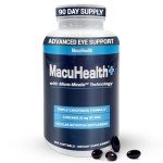 AREDS2 Macuhealth Plus+ Eye Vitamins - 90 Day Supply
