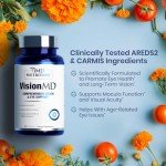 VisionMD Eye Supplement for Adults with Lutein & Zeaxanthin