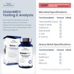 VisionMD Eye Supplement for Adults with Lutein & Zeaxanthin