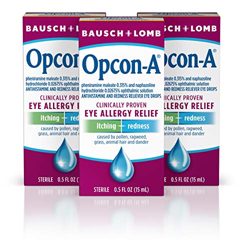 Bausch & Lomb Allergy Eye Drops (3-pack)