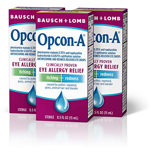 Bausch & Lomb Allergy Eye Drops (3-pack)