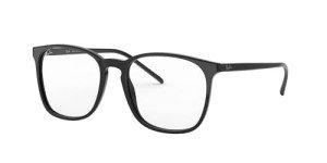 Ray-Ban Square Black Eyeglass Frames, 52mm