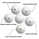 Eco-Friendly Wool Dryer Balls for Faster Drying