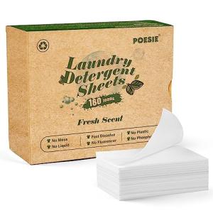 Eco-Friendly Laundry Detergent Sheets - Fresh Scent