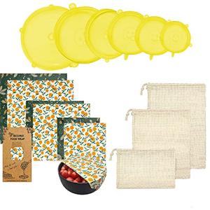 15 Eco-Friendly Reusable Beeswax Food Wraps